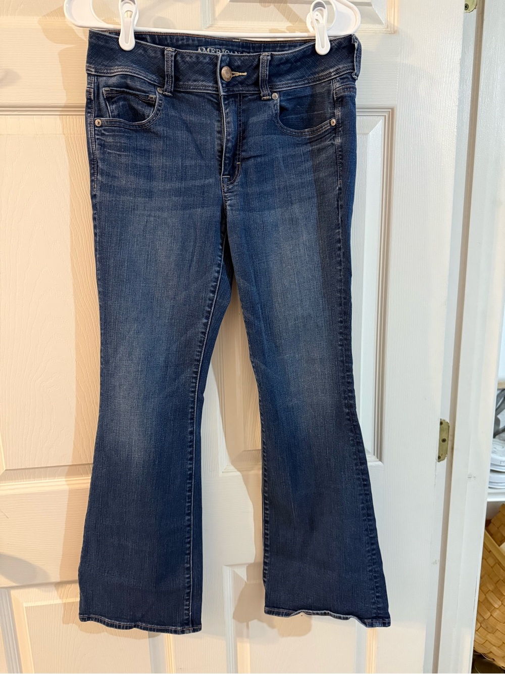 American Eagle Outfitters Dark Blue Flare Jeans
